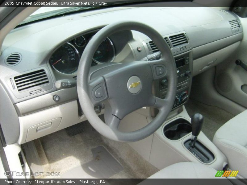 Ultra Silver Metallic / Gray 2005 Chevrolet Cobalt Sedan