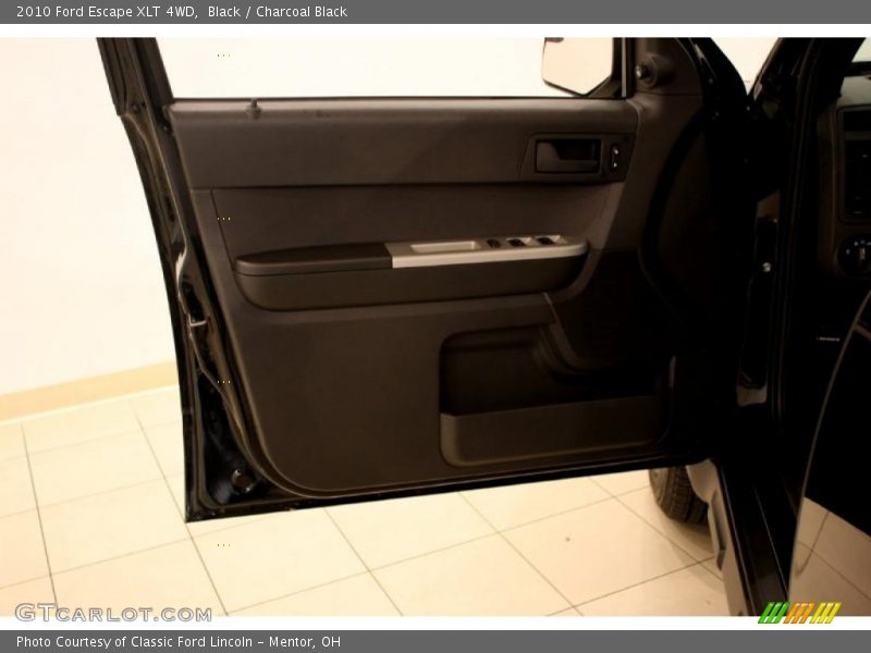 Black / Charcoal Black 2010 Ford Escape XLT 4WD
