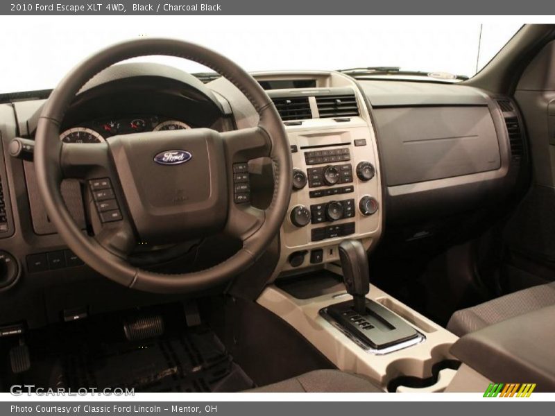 Black / Charcoal Black 2010 Ford Escape XLT 4WD