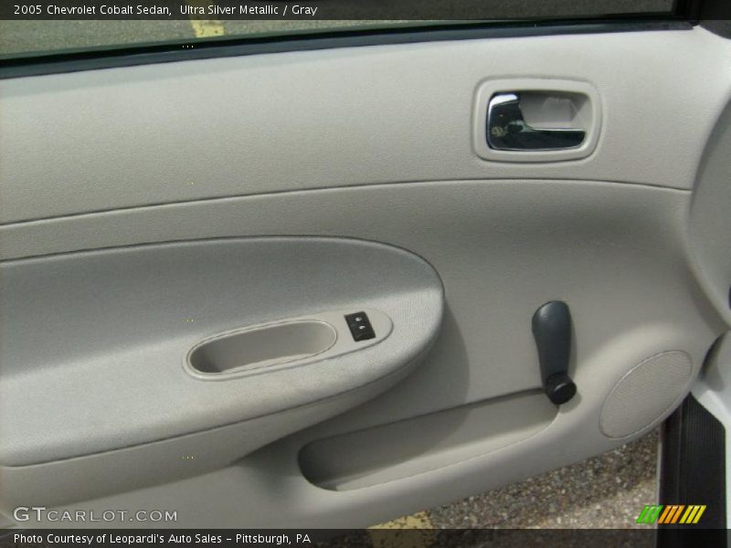 Ultra Silver Metallic / Gray 2005 Chevrolet Cobalt Sedan
