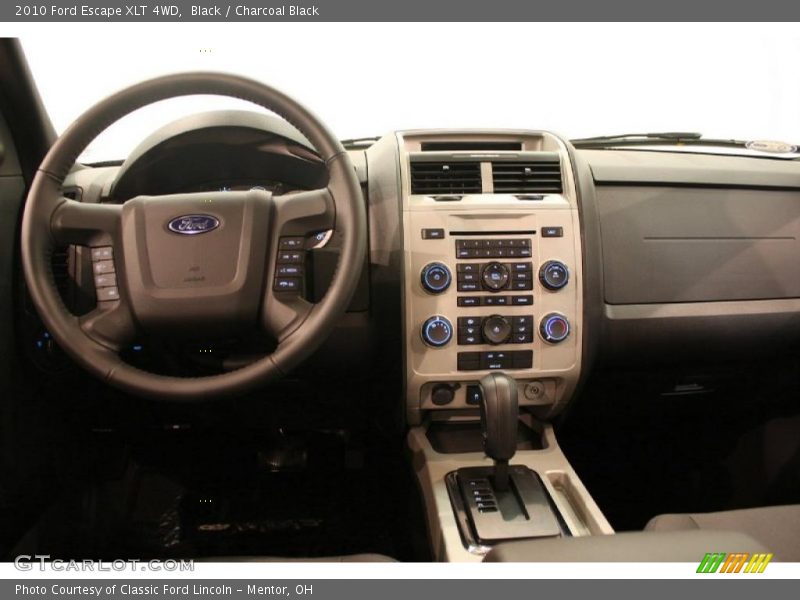 Black / Charcoal Black 2010 Ford Escape XLT 4WD
