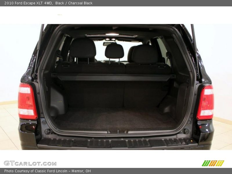 Black / Charcoal Black 2010 Ford Escape XLT 4WD