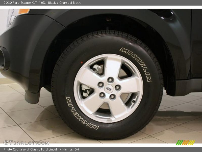 Black / Charcoal Black 2010 Ford Escape XLT 4WD