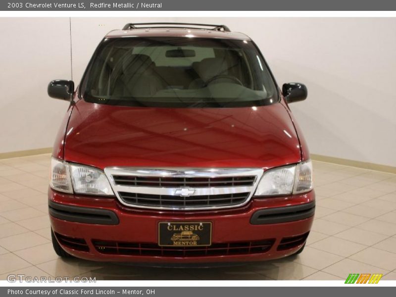 Redfire Metallic / Neutral 2003 Chevrolet Venture LS