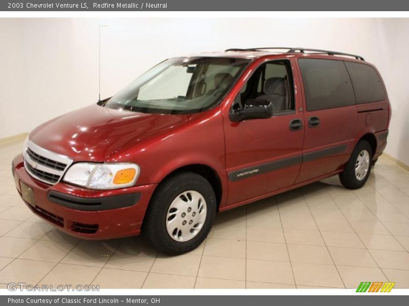Redfire Metallic / Neutral 2003 Chevrolet Venture LS