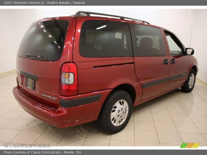 Redfire Metallic / Neutral 2003 Chevrolet Venture LS