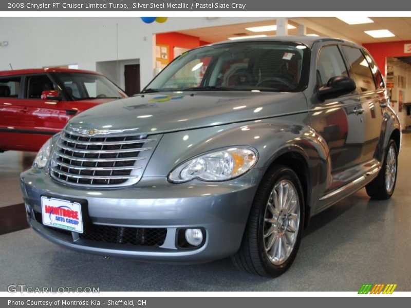 Silver Steel Metallic / Pastel Slate Gray 2008 Chrysler PT Cruiser Limited Turbo