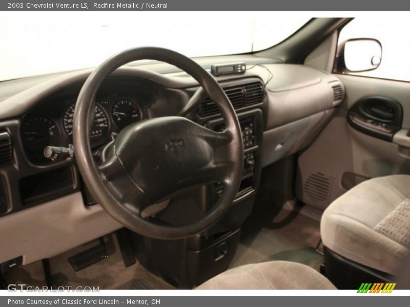 Redfire Metallic / Neutral 2003 Chevrolet Venture LS