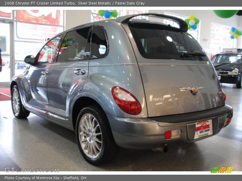 Silver Steel Metallic / Pastel Slate Gray 2008 Chrysler PT Cruiser Limited Turbo