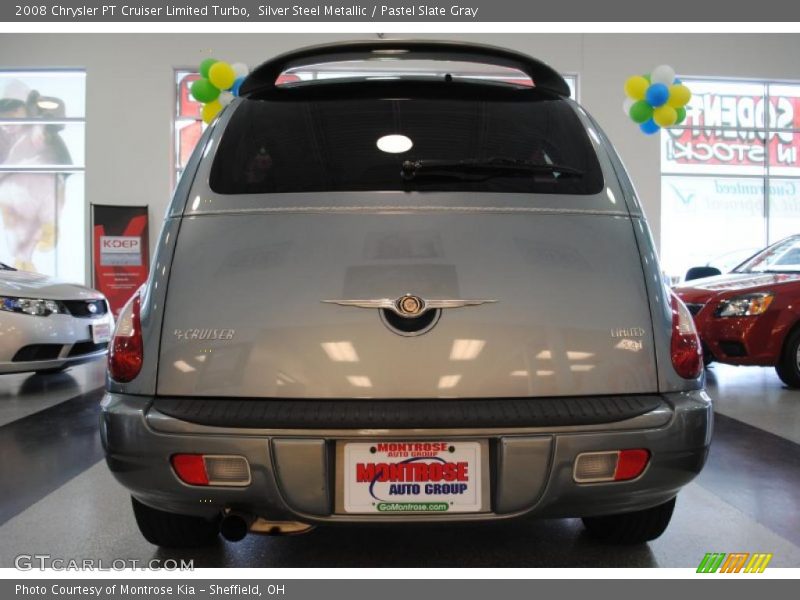 Silver Steel Metallic / Pastel Slate Gray 2008 Chrysler PT Cruiser Limited Turbo