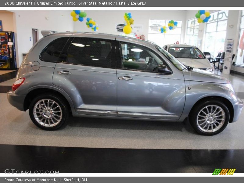 Silver Steel Metallic / Pastel Slate Gray 2008 Chrysler PT Cruiser Limited Turbo