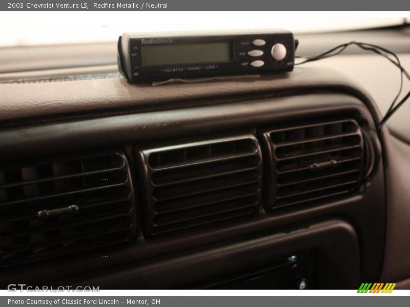 Redfire Metallic / Neutral 2003 Chevrolet Venture LS