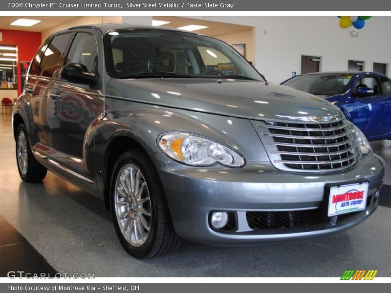 Silver Steel Metallic / Pastel Slate Gray 2008 Chrysler PT Cruiser Limited Turbo