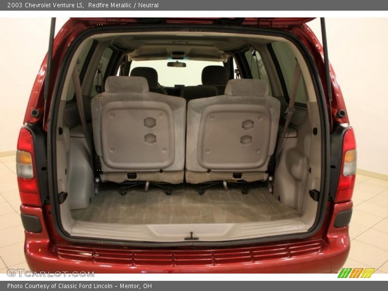 Redfire Metallic / Neutral 2003 Chevrolet Venture LS