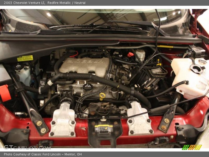 Redfire Metallic / Neutral 2003 Chevrolet Venture LS
