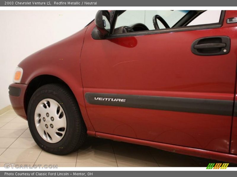 Redfire Metallic / Neutral 2003 Chevrolet Venture LS
