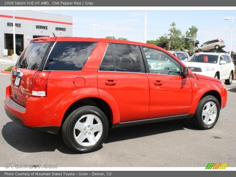 Chili Pepper Red / Gray 2006 Saturn VUE V6 AWD