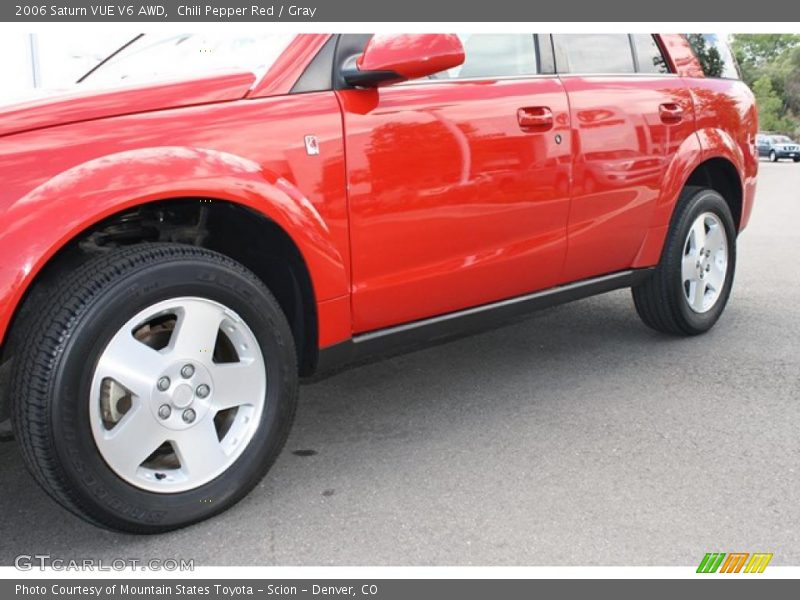 Chili Pepper Red / Gray 2006 Saturn VUE V6 AWD