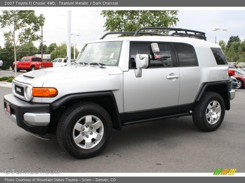 Titanium Metallic / Dark Charcoal 2007 Toyota FJ Cruiser 4WD