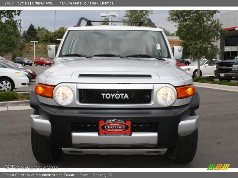 Titanium Metallic / Dark Charcoal 2007 Toyota FJ Cruiser 4WD