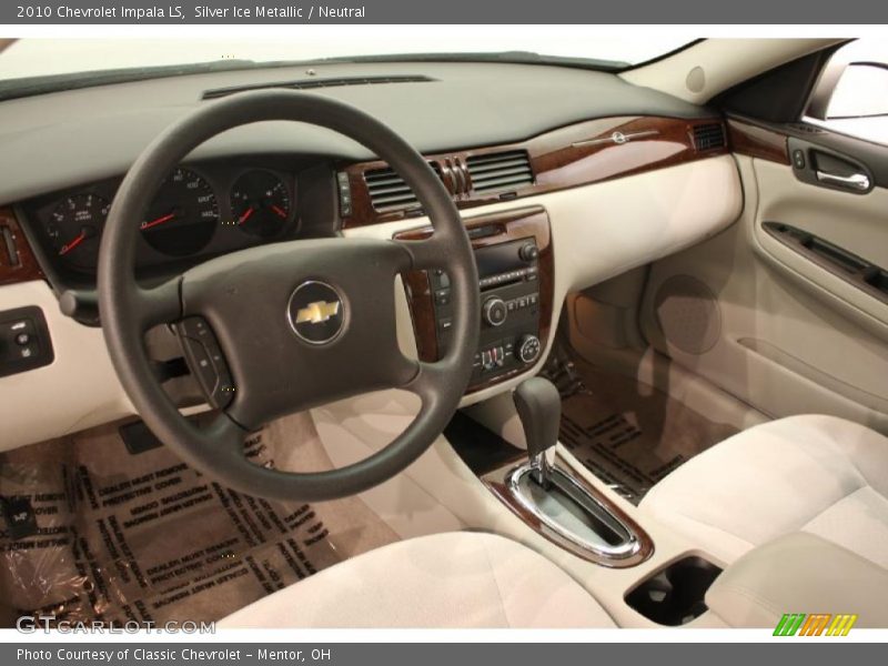 Silver Ice Metallic / Neutral 2010 Chevrolet Impala LS