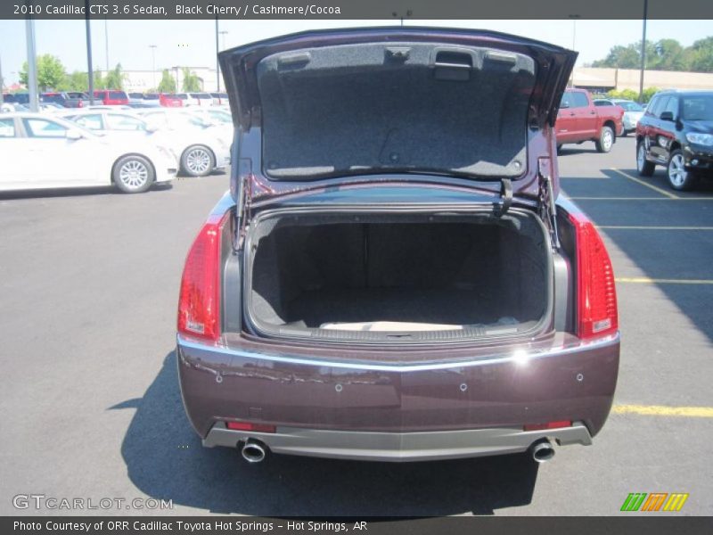 Black Cherry / Cashmere/Cocoa 2010 Cadillac CTS 3.6 Sedan