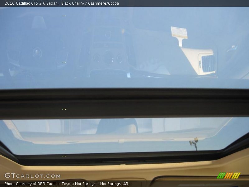 Black Cherry / Cashmere/Cocoa 2010 Cadillac CTS 3.6 Sedan
