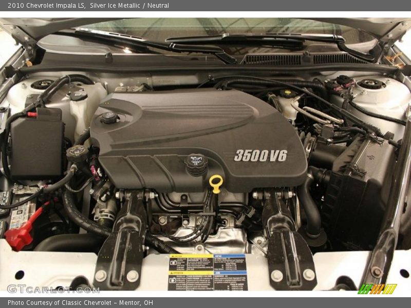Silver Ice Metallic / Neutral 2010 Chevrolet Impala LS