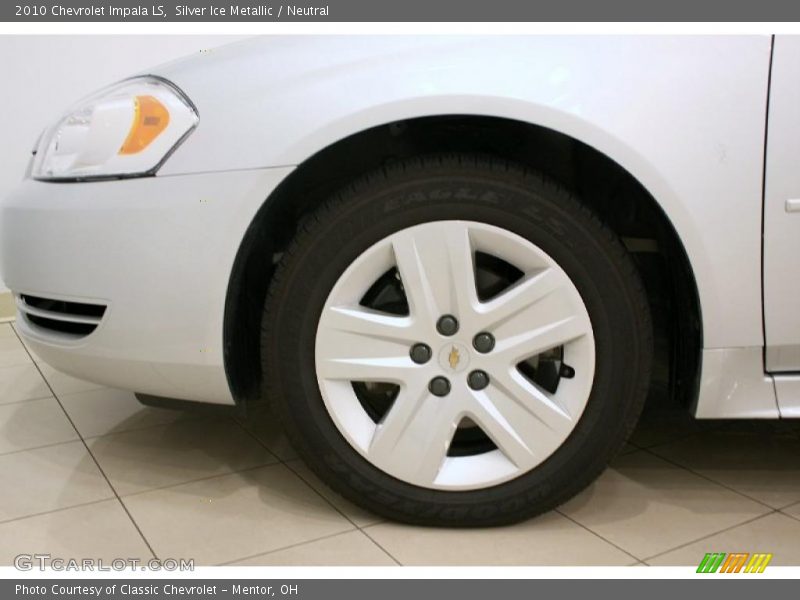 Silver Ice Metallic / Neutral 2010 Chevrolet Impala LS