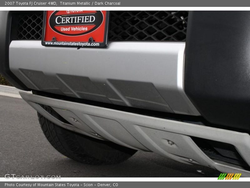 Titanium Metallic / Dark Charcoal 2007 Toyota FJ Cruiser 4WD