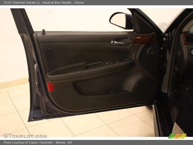 Imperial Blue Metallic / Ebony 2010 Chevrolet Impala LS