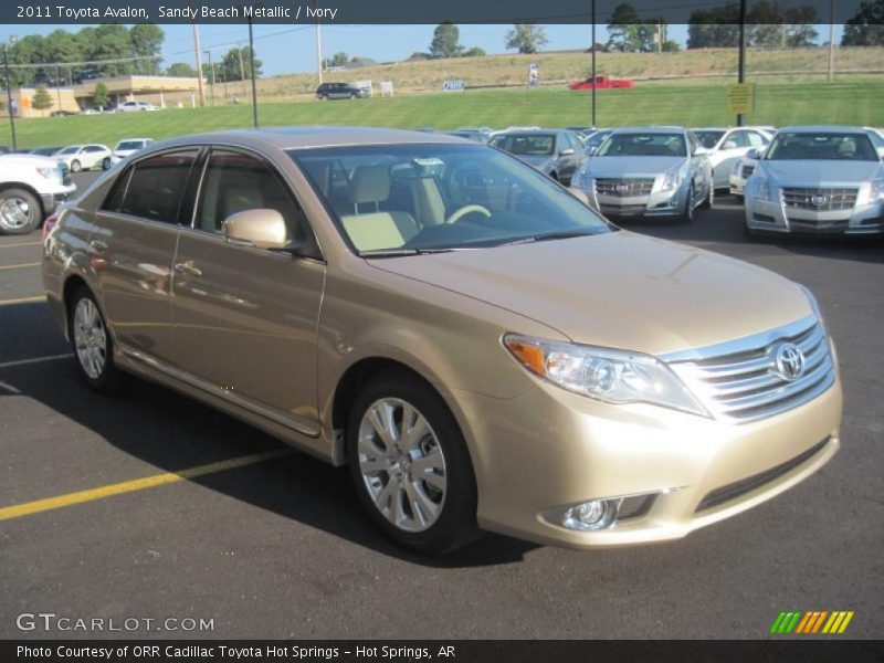 Sandy Beach Metallic / Ivory 2011 Toyota Avalon