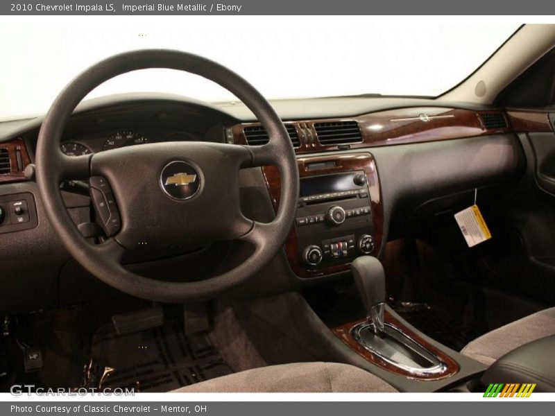 Imperial Blue Metallic / Ebony 2010 Chevrolet Impala LS