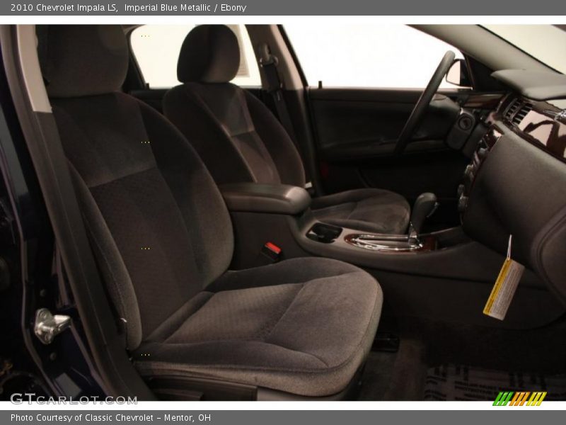 Imperial Blue Metallic / Ebony 2010 Chevrolet Impala LS