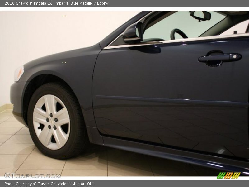 Imperial Blue Metallic / Ebony 2010 Chevrolet Impala LS