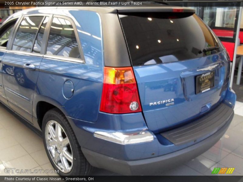 Atlantic Blue Pearl / Light Taupe 2005 Chrysler Pacifica Signature Series AWD