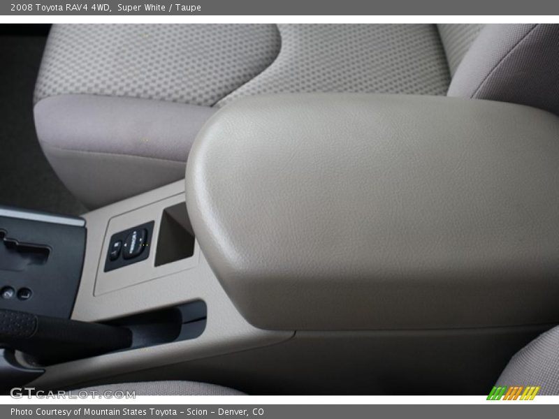 Super White / Taupe 2008 Toyota RAV4 4WD
