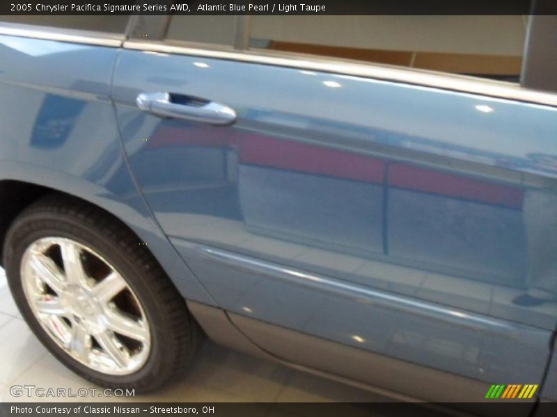 Atlantic Blue Pearl / Light Taupe 2005 Chrysler Pacifica Signature Series AWD