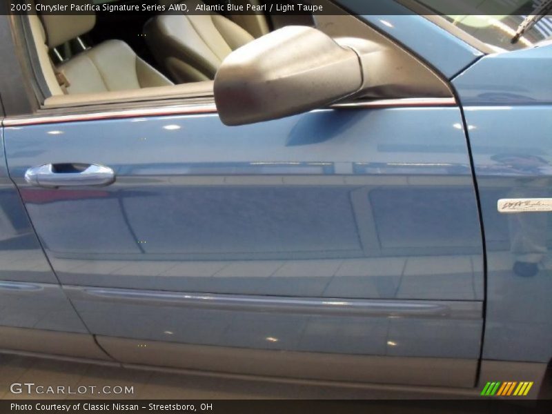 Atlantic Blue Pearl / Light Taupe 2005 Chrysler Pacifica Signature Series AWD