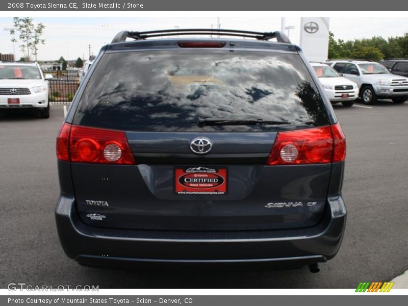 Slate Metallic / Stone 2008 Toyota Sienna CE