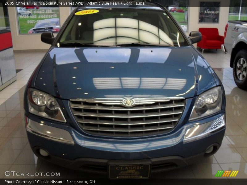 Atlantic Blue Pearl / Light Taupe 2005 Chrysler Pacifica Signature Series AWD