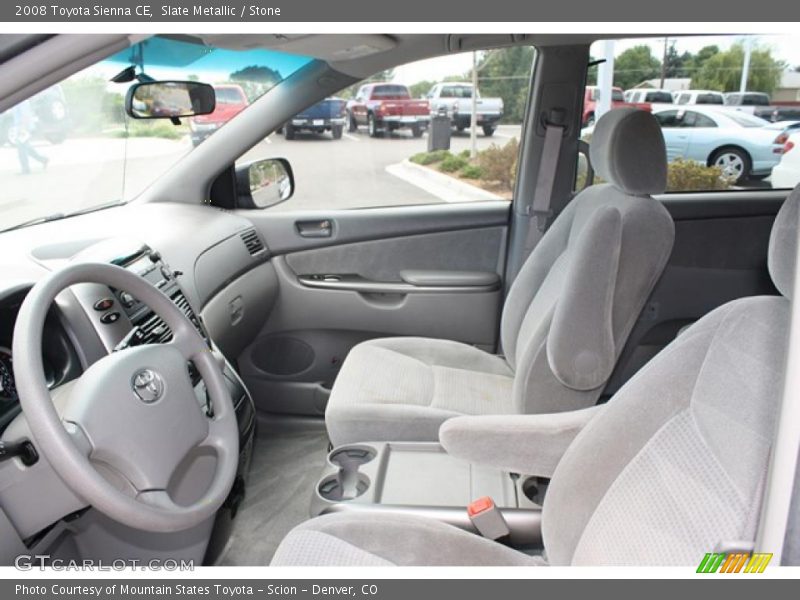 Slate Metallic / Stone 2008 Toyota Sienna CE