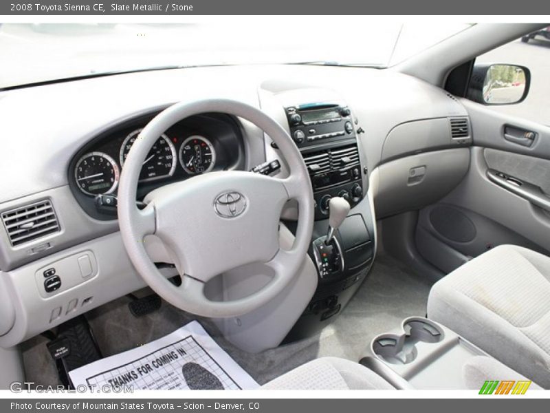 Slate Metallic / Stone 2008 Toyota Sienna CE