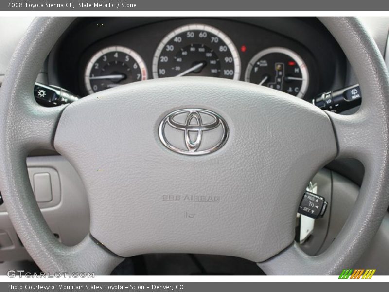 Slate Metallic / Stone 2008 Toyota Sienna CE