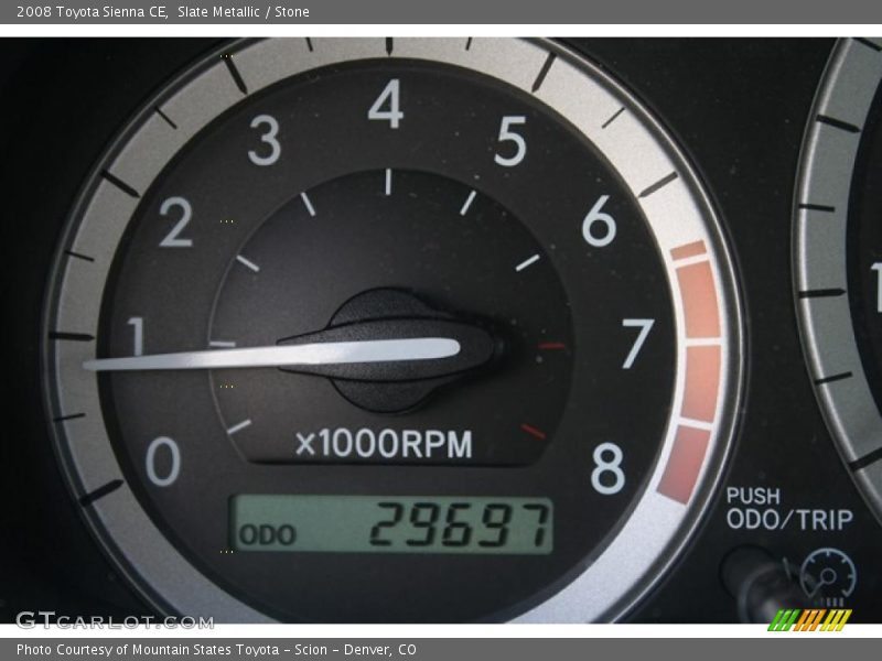 Slate Metallic / Stone 2008 Toyota Sienna CE