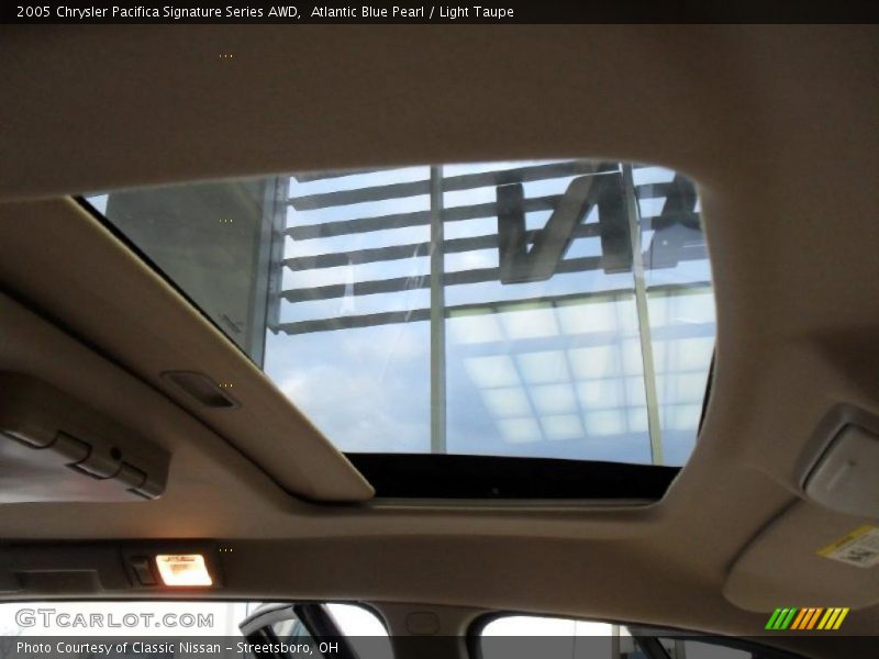 Atlantic Blue Pearl / Light Taupe 2005 Chrysler Pacifica Signature Series AWD
