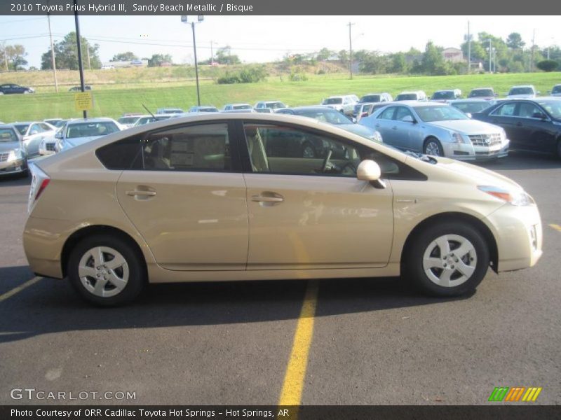 Sandy Beach Metallic / Bisque 2010 Toyota Prius Hybrid III