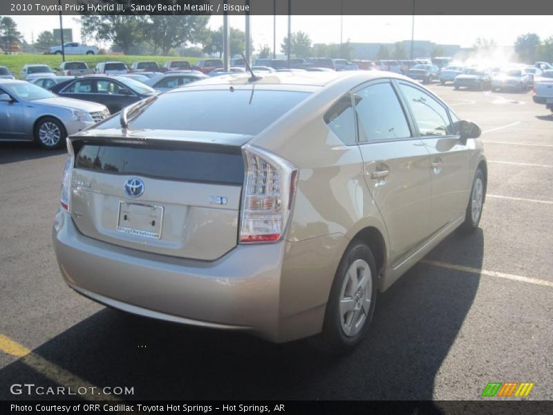 Sandy Beach Metallic / Bisque 2010 Toyota Prius Hybrid III