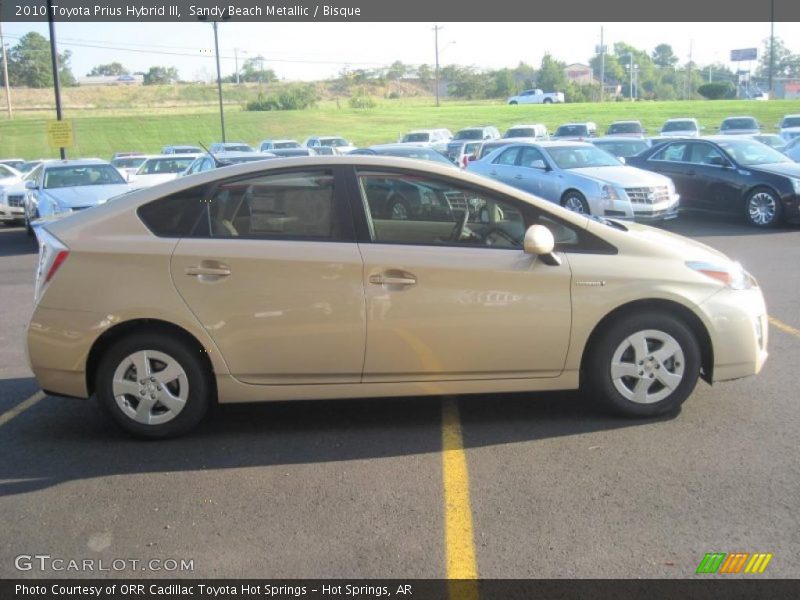 Sandy Beach Metallic / Bisque 2010 Toyota Prius Hybrid III