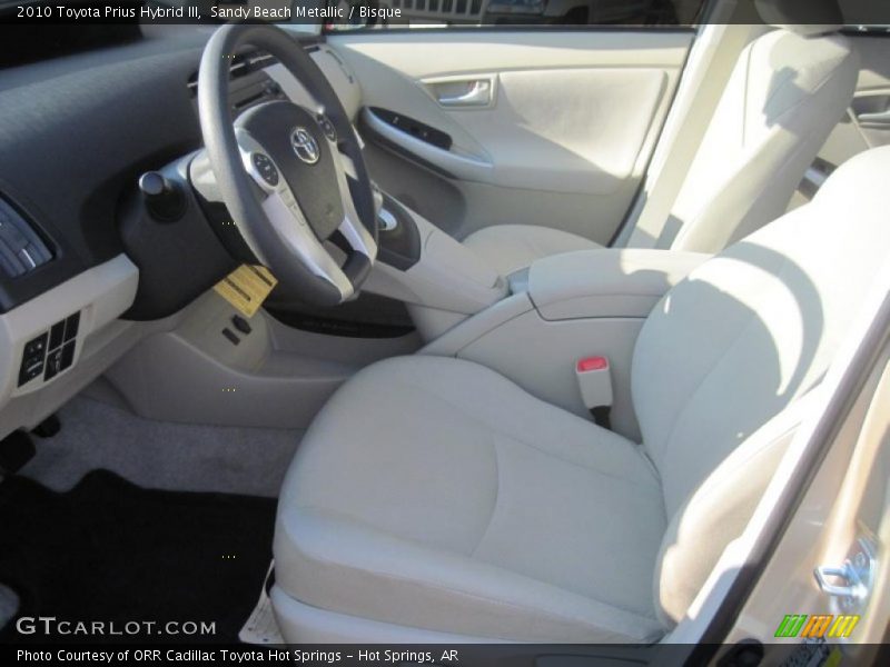 Sandy Beach Metallic / Bisque 2010 Toyota Prius Hybrid III